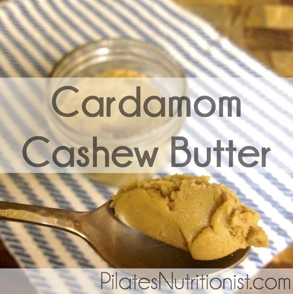 Cardamom Cashew Butter