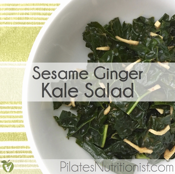 Sesame Ginger Kale Salad
