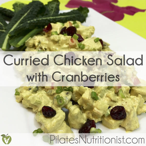 Curried Chicken Salad with Cranberries
