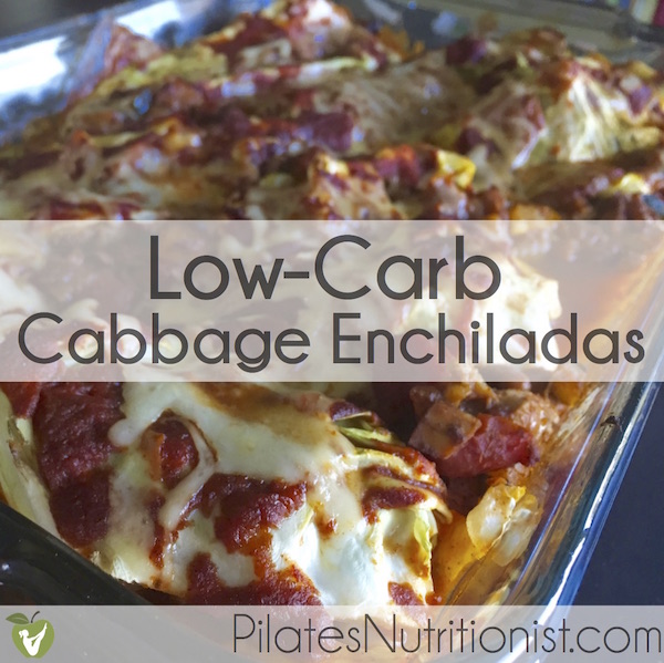 Low Carb Cabbage Enchiladas