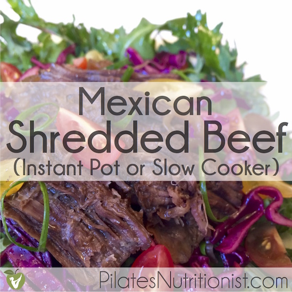 Mexican Shredded Beef (Instant Pot or Slow Cooker)