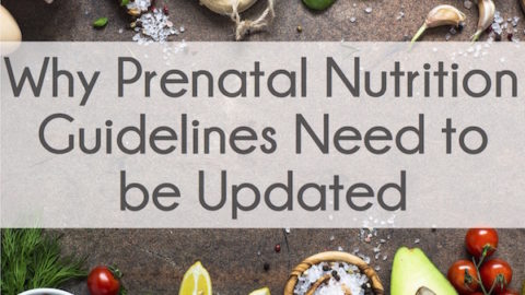Why Prenatal Nutrition Guidelines Need to be Updated
